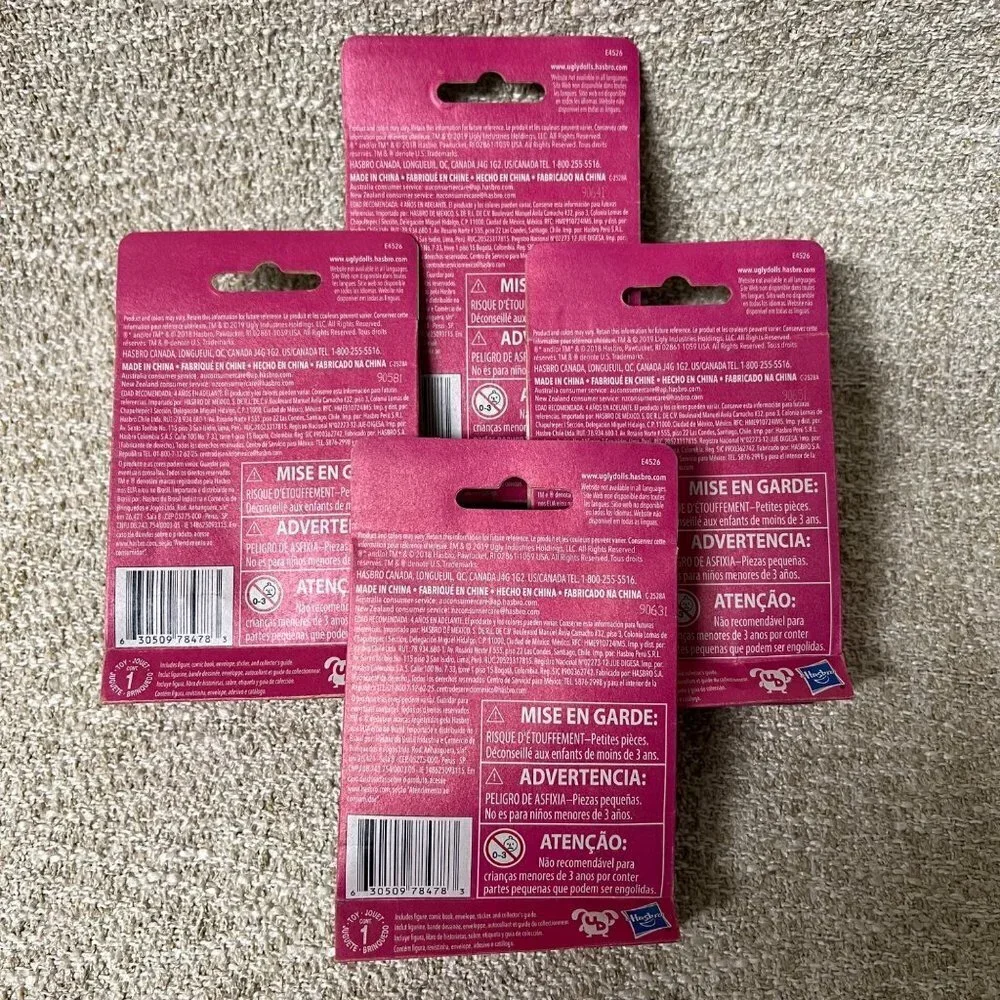 Lot of (4) UglyDolls Mini Blind Packs Figures Series 1 - Picture 4 of 4